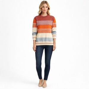 NWT Ancapelion Striped Sweater